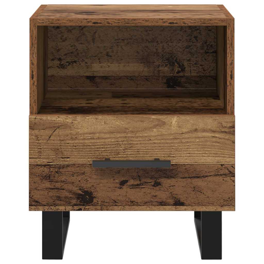 Natskab Gammelt træ 40 x 35 x 47,5 cm Konstrueret træ