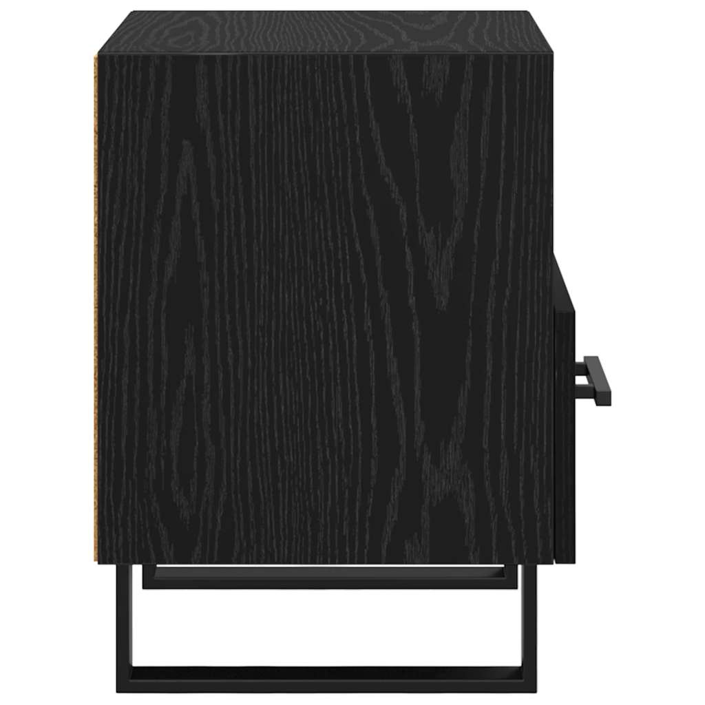 Natskab Sort eg 40 x 35 x 47,5 cm Konstrueret træ