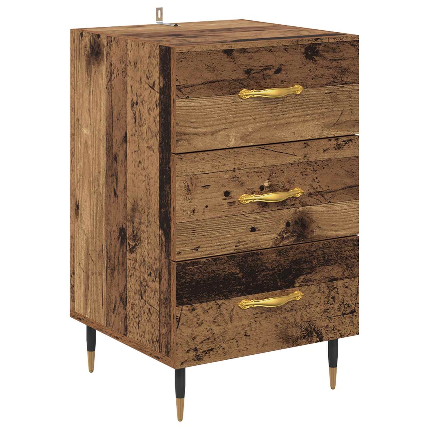 Natskab Gammelt træ 40 x 40 x 66 cm Konstrueret træ