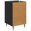 Natskab Sort eg 40 x 40 x 66 cm Konstrueret træ