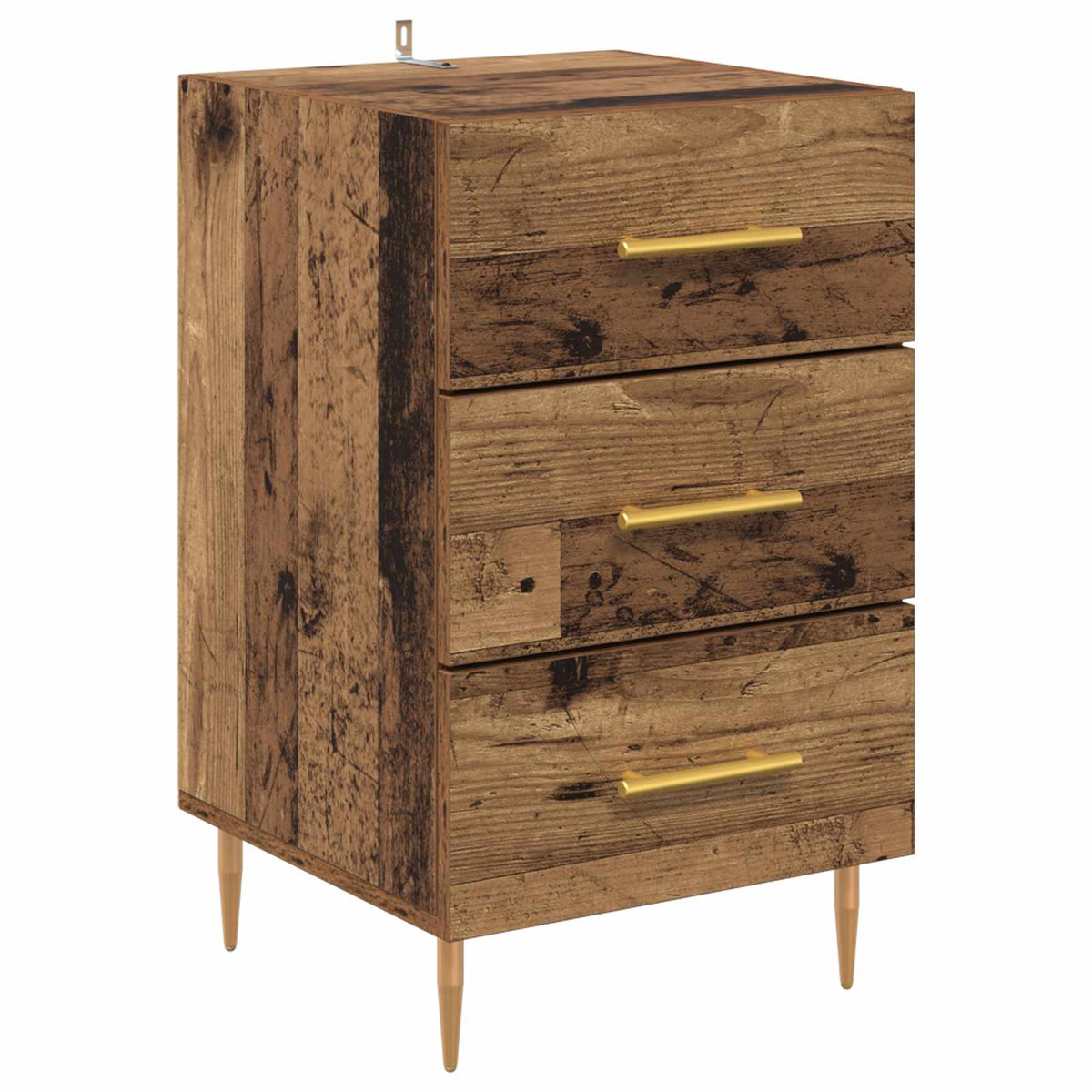 Natskab Gammelt træ 40 x 40 x 66 cm Konstrueret træ