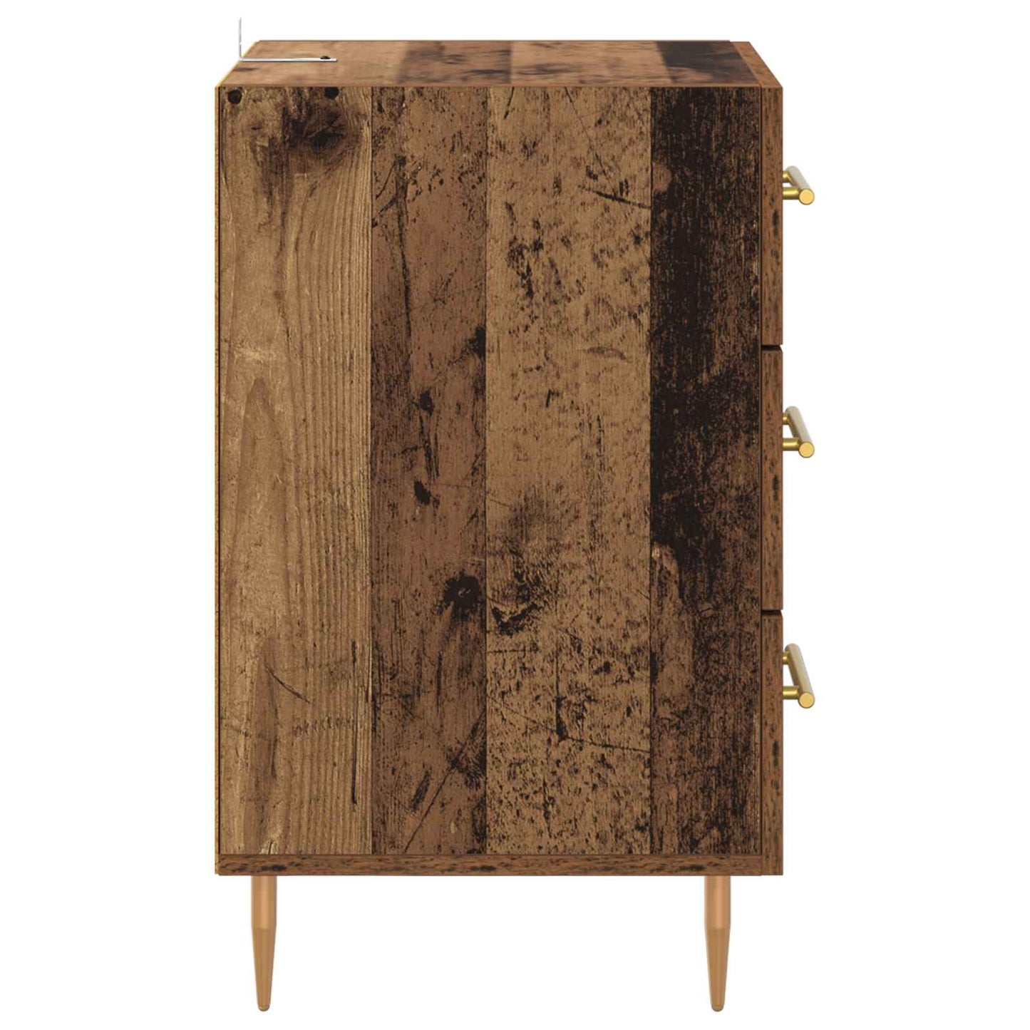 Natskab Gammelt træ 40 x 40 x 66 cm Konstrueret træ