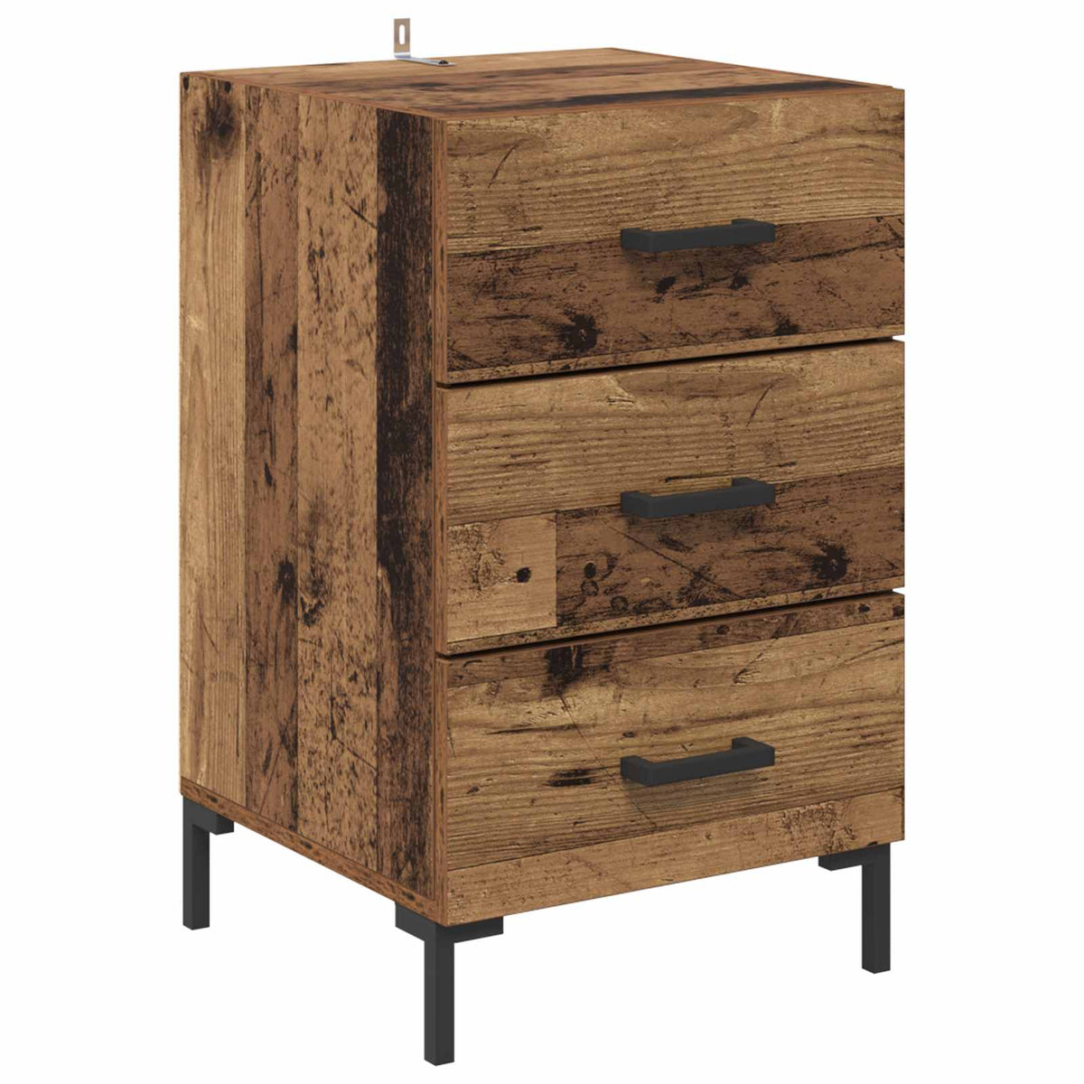 Natskab Gammelt træ 40 x 40 x 66 cm Konstrueret træ