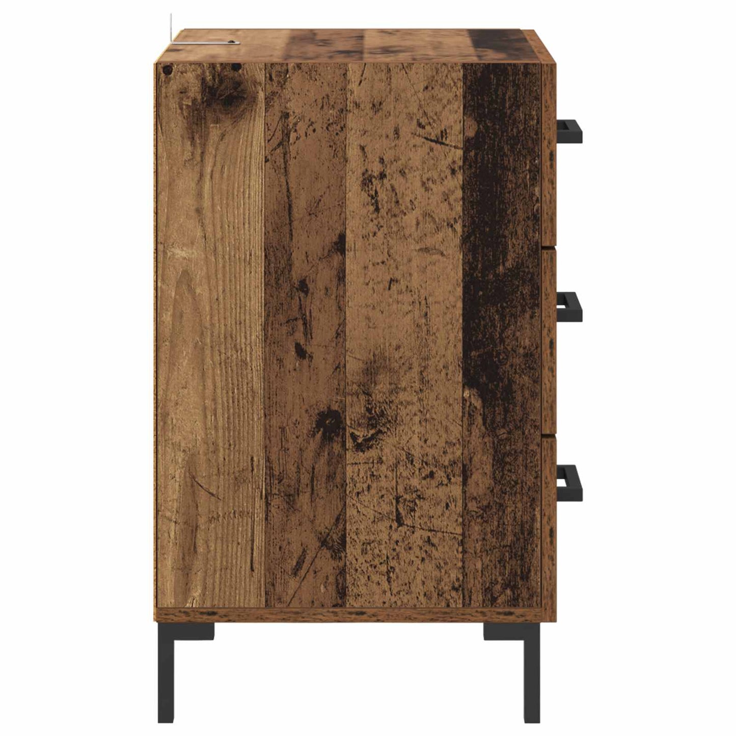 Natskab Gammelt træ 40 x 40 x 66 cm Konstrueret træ