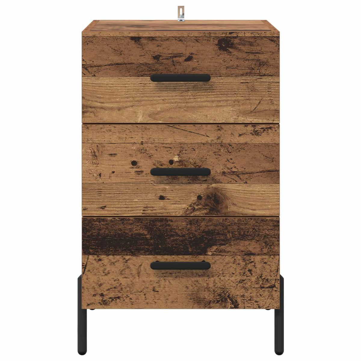Natskab Gammelt træ 40 x 40 x 66 cm Konstrueret træ