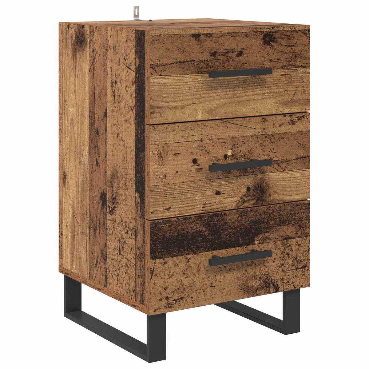 Natskab Gammelt træ 40 x 40 x 66 cm Konstrueret træ