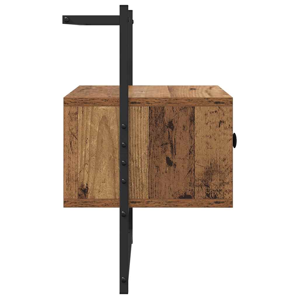 Natskab Gammelt træ 35 x 30 x 51 cm Konstrueret træ