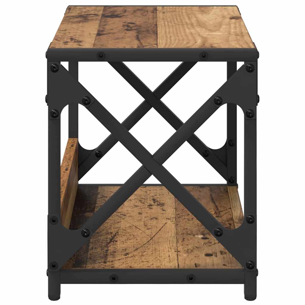 Printerstand Gammelt træ 44 x 26 x 31.5 cm Konstrueret træ