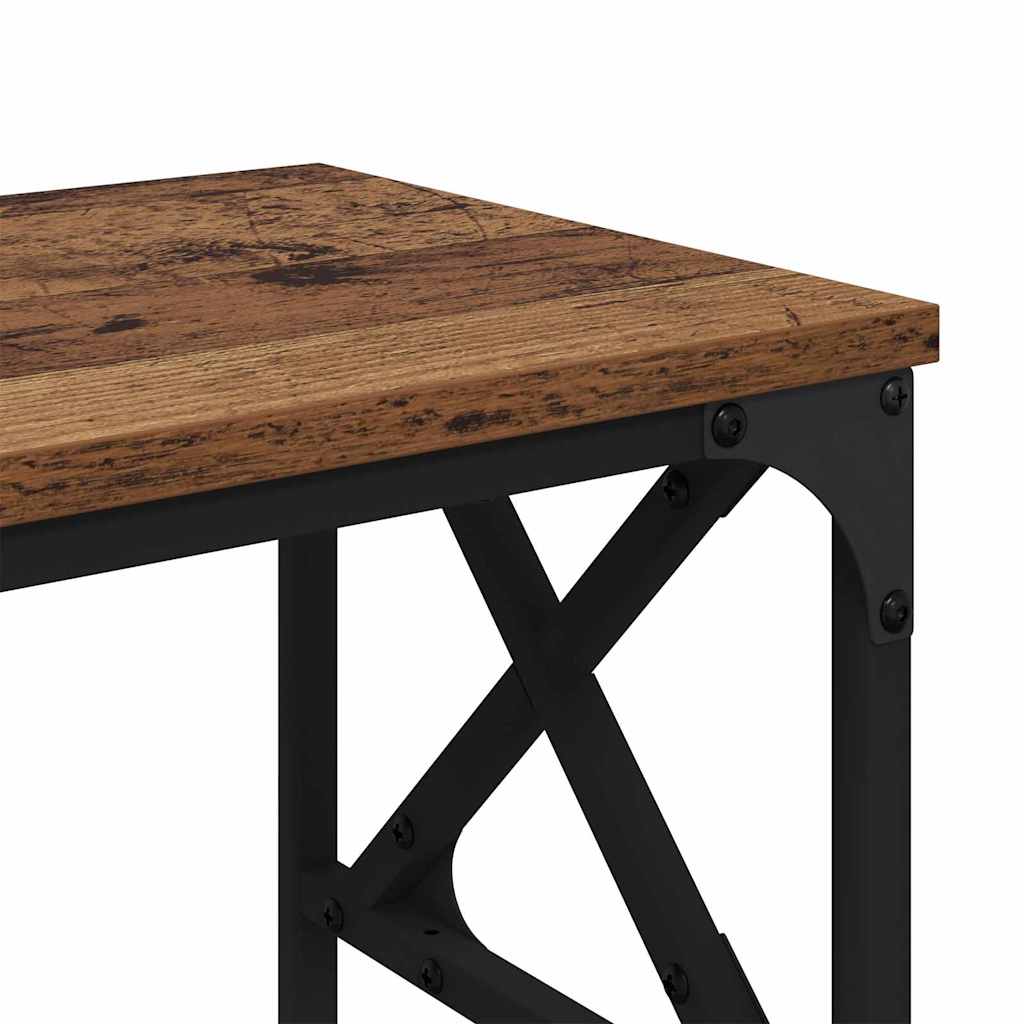 Printerstand Gammelt træ 40 x 30 x 31 cm Konstrueret træ