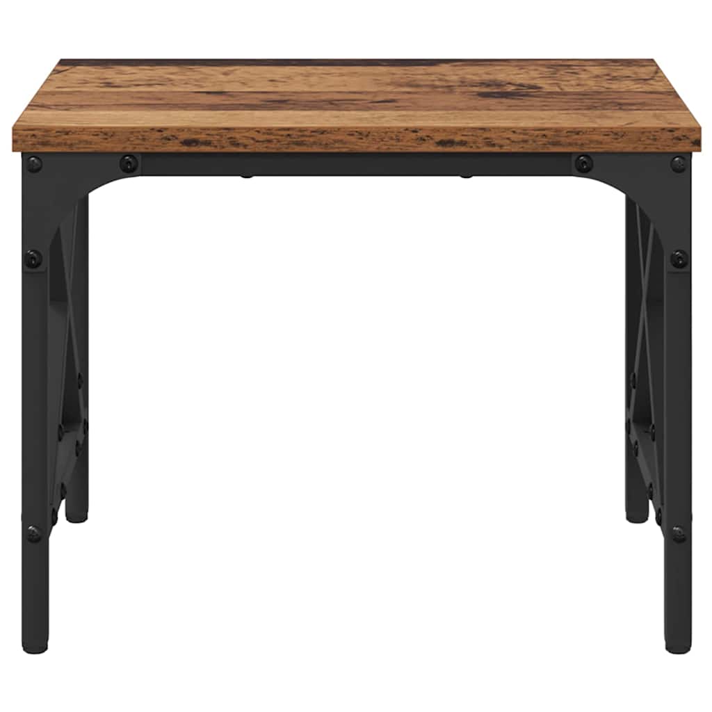 Printerstand Gammelt træ 40 x 30 x 31 cm Konstrueret træ