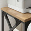 Printerstand Artisan-eg 40 x 30 x 31 cm Konstrueret træ
