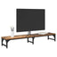 Monitor Stativ Gammelt træ 105 x 23 x 15,5 cm Konstrueret træ