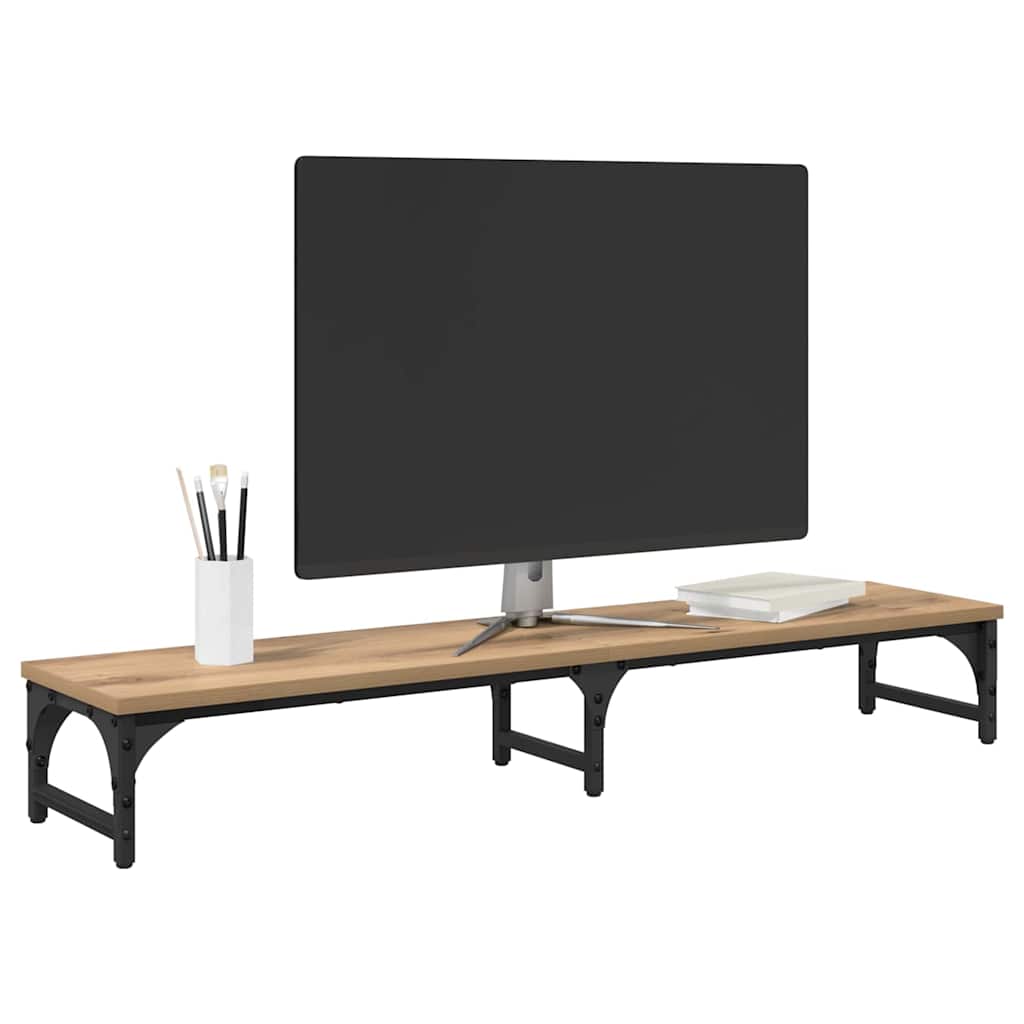 Monitor Stativ Artisan-eg 105 x 23 x 15,5 cm Konstrueret træ