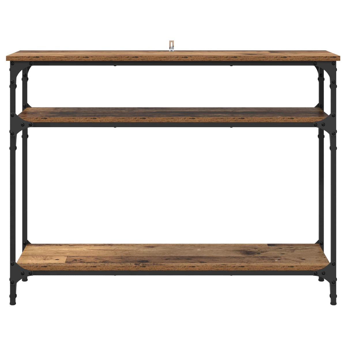 Konsolbord Gammelt træ 100 x 29 x 75 cm Konstrueret træ