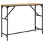 Konsolbord Artisan Egetræ 100 x 32 x 75 cm Konstrueret træ