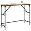 Konsolbord Artisan Egetræ 100 x 32 x 75 cm Konstrueret træ