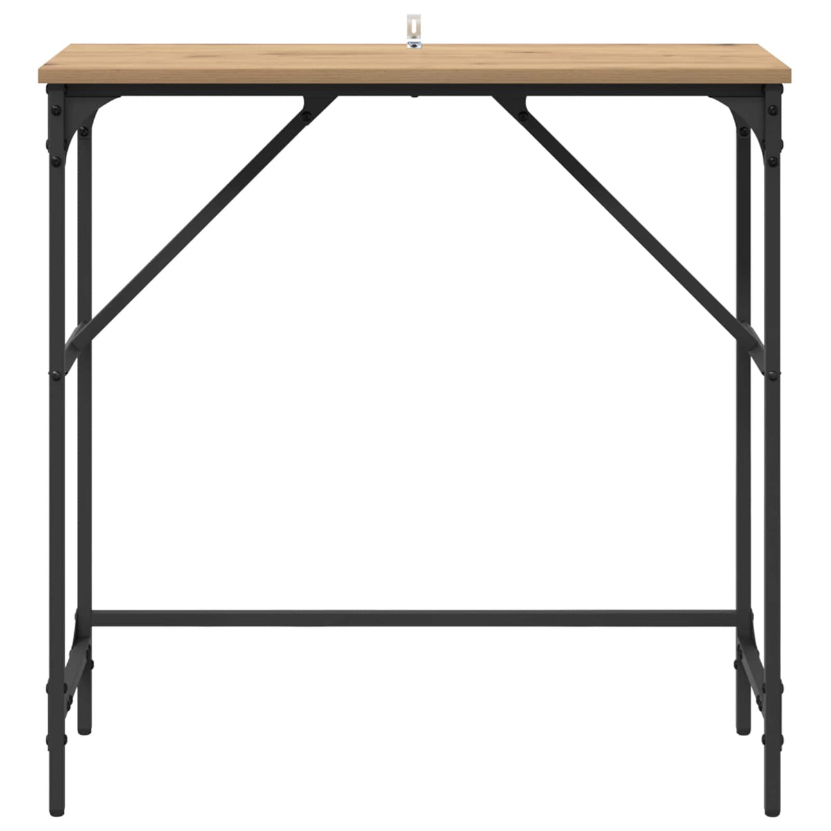 Konsolbord Artisan Egetræ 75 x 32 x 75 cm Konstrueret træ