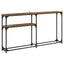 Konsolbord Gammelt træ 145 x 22,5 x 75 cm Konstrueret træ