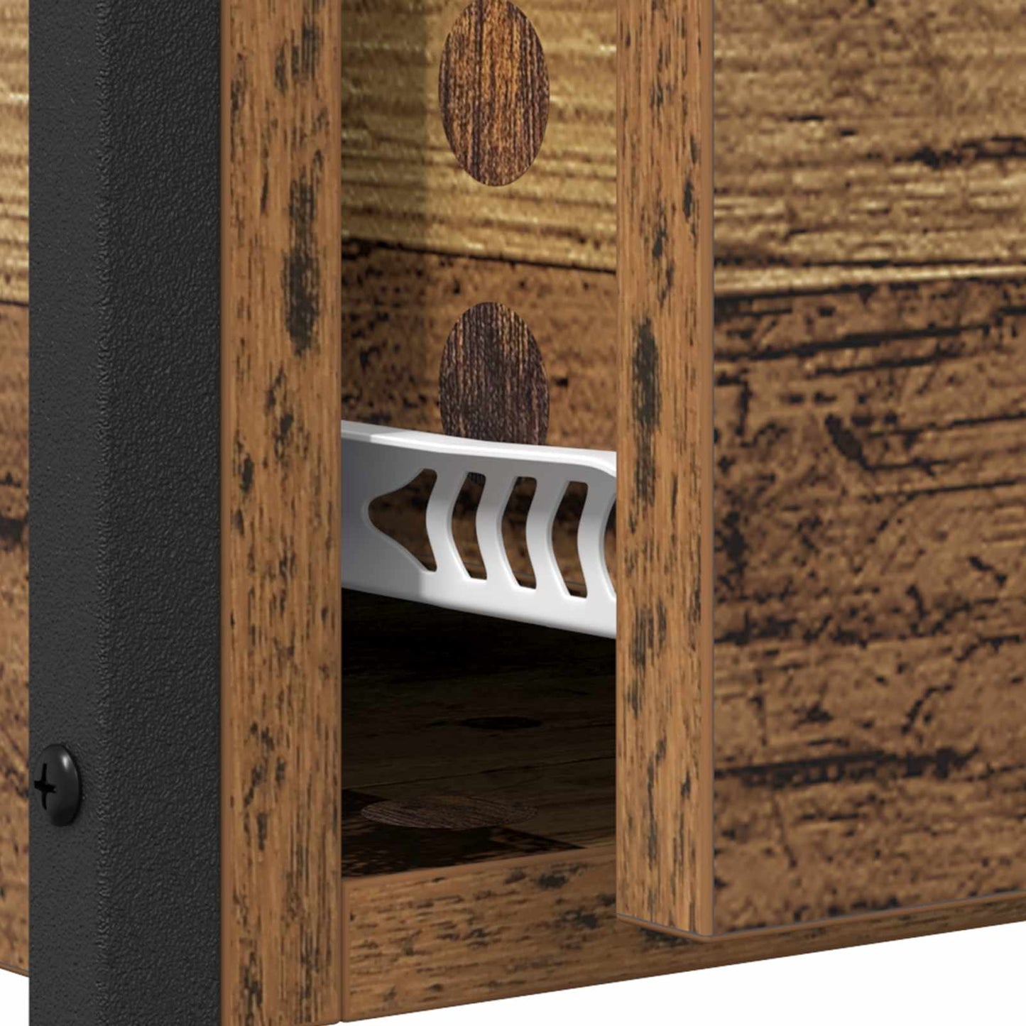 Konsolbord Gammelt træ 100 x 40 x 75 cm Konstrueret træ