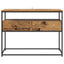 Konsolbord Gammelt træ 100 x 40 x 75 cm Konstrueret træ