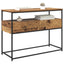 Konsolbord Gammelt træ 100 x 40 x 75 cm Konstrueret træ
