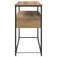 Konsolbord Artisan Egetræ 100 x 40 x 75 cm Konstrueret træ