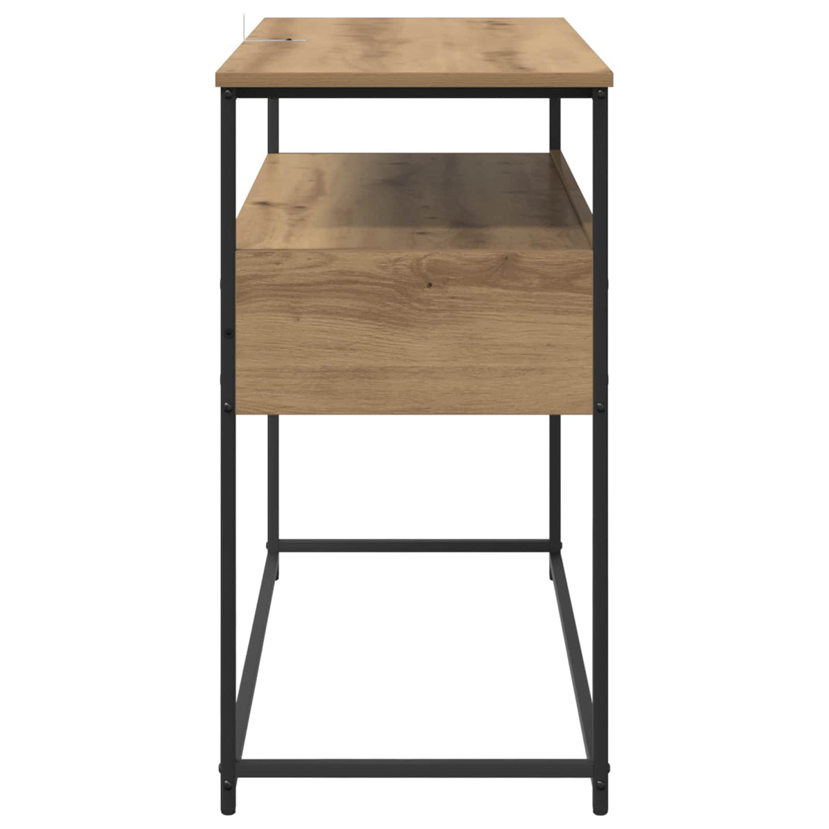 Konsolbord Artisan Egetræ 100 x 40 x 75 cm Konstrueret træ