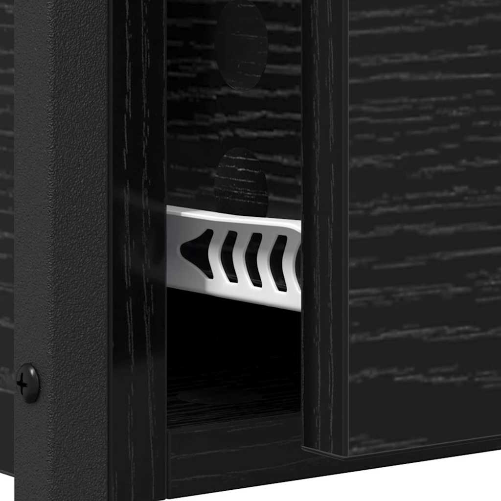 Konsolbord Sort eg 100 x 40 x 75 cm Konstrueret træ