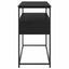 Konsolbord Sort eg 100 x 40 x 75 cm Konstrueret træ