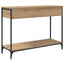 Konsolbord Artisan Egetræ 100 x 34,5 x 75 cm Konstrueret træ