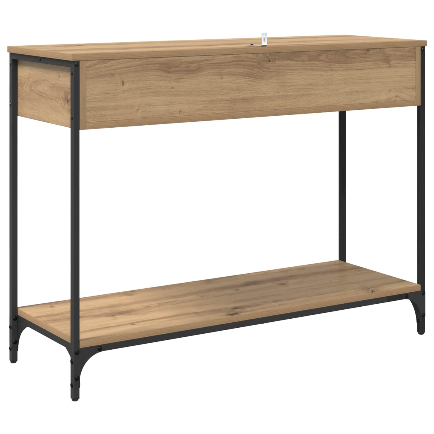 Konsolbord Artisan Egetræ 100 x 34,5 x 75 cm Konstrueret træ