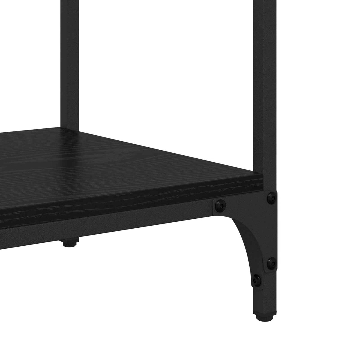 Konsolbord Sort eg 100 x 34,5 x 75 cm Konstrueret træ