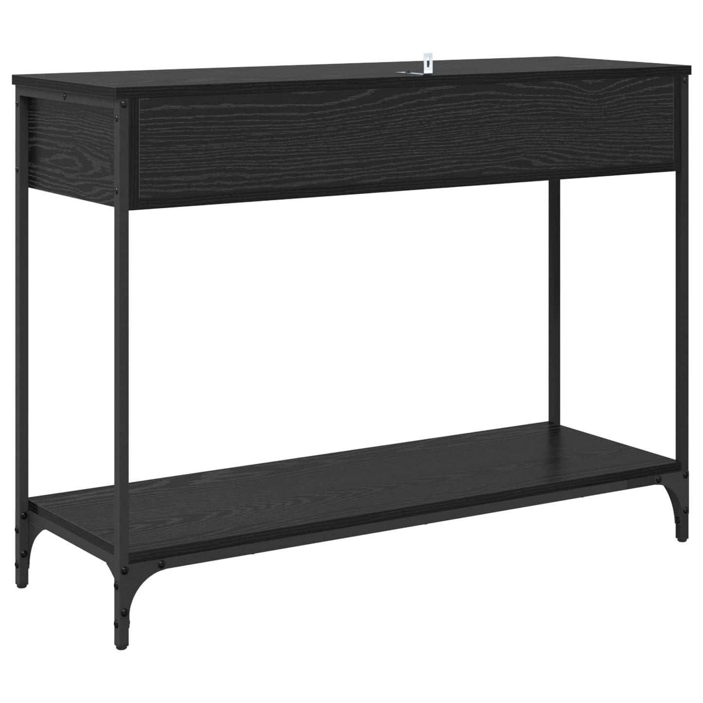 Konsolbord Sort eg 100 x 34,5 x 75 cm Konstrueret træ
