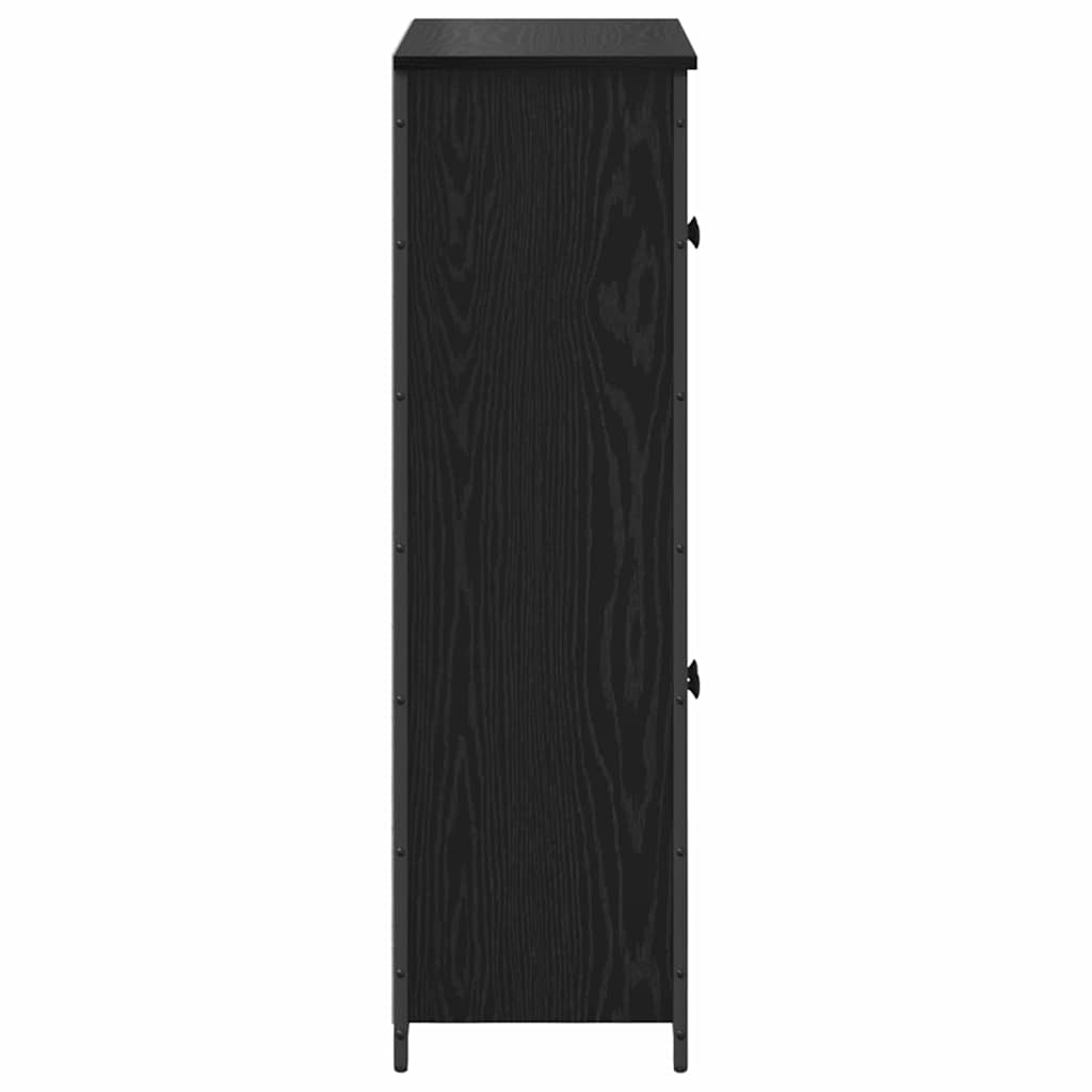 Highboard Sort eg 62 x 32 x 106,5 cm Konstrueret træ