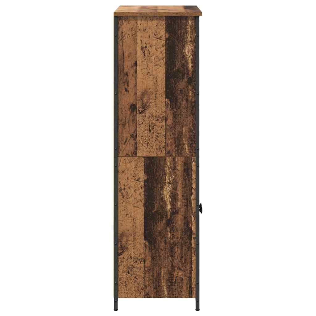 Highboard Gammelt træ 62 x 36 x 121,5 cm Konstrueret træ