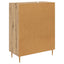 Sideboard Artisan Egetræ 69,5 x 34 x 90 cm Konstrueret træ