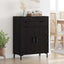 Sideboard Sort eg 69,5 x 34 x 90 cm Konstrueret træ