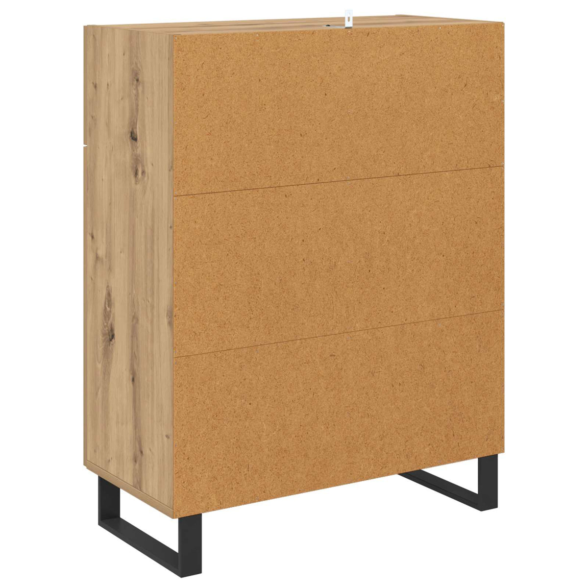 Sideboard Artisan Egetræ 69,5 x 34 x 90 cm Konstrueret træ