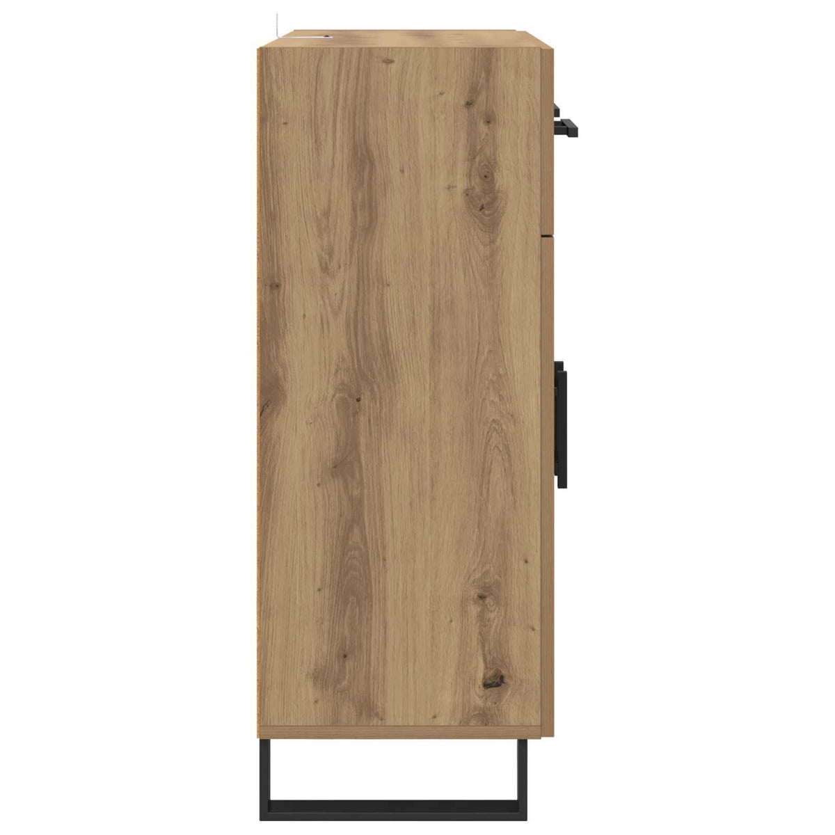 Sideboard Artisan Egetræ 69,5 x 34 x 90 cm Konstrueret træ