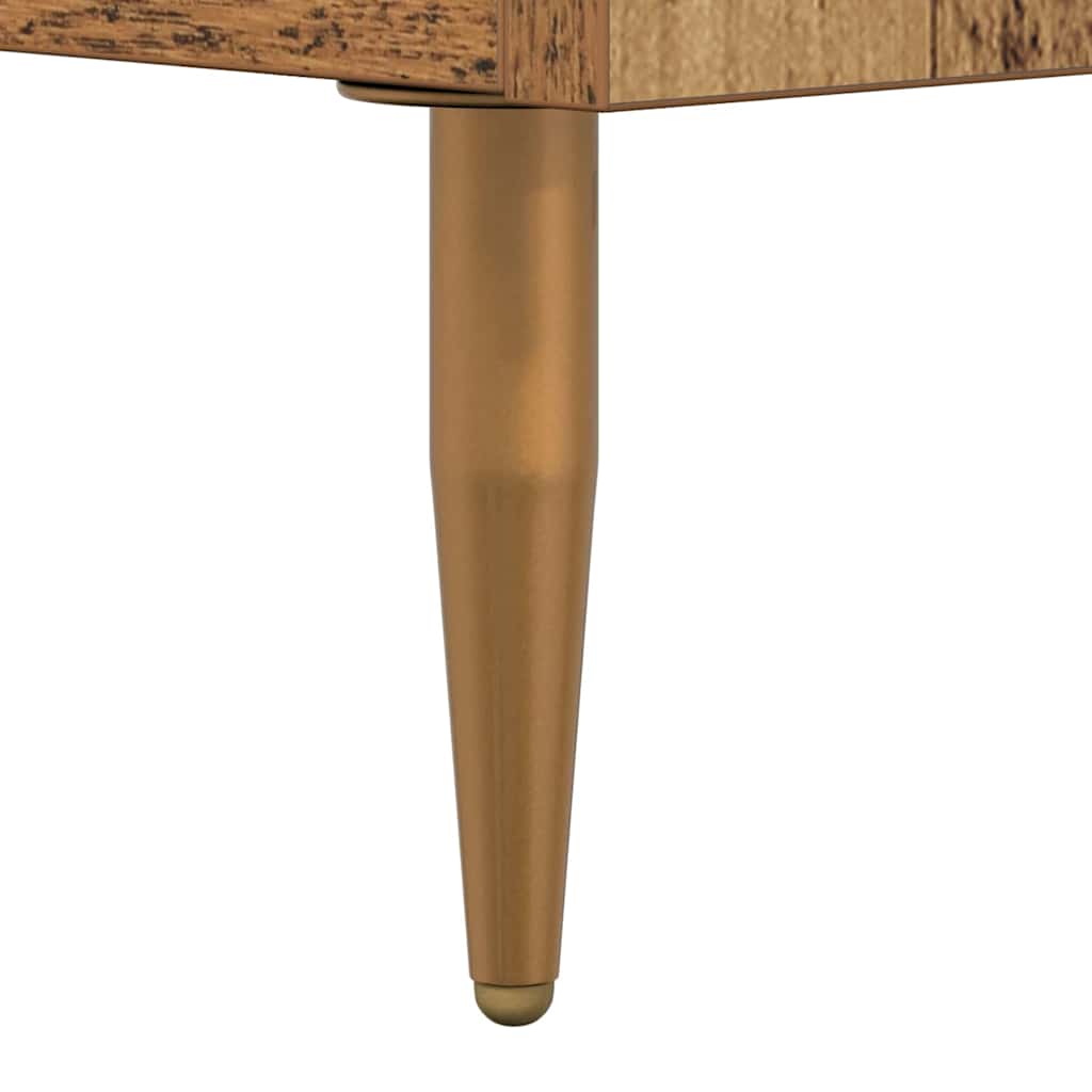TV-skab 150 x 36 x 30 cm Gammelt træ Konstrueret træ