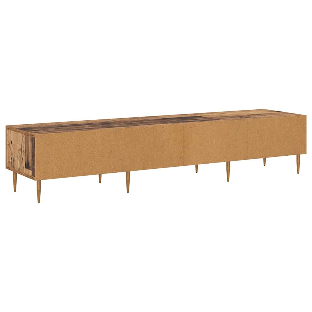 TV-skab 150 x 36 x 30 cm Gammelt træ Konstrueret træ