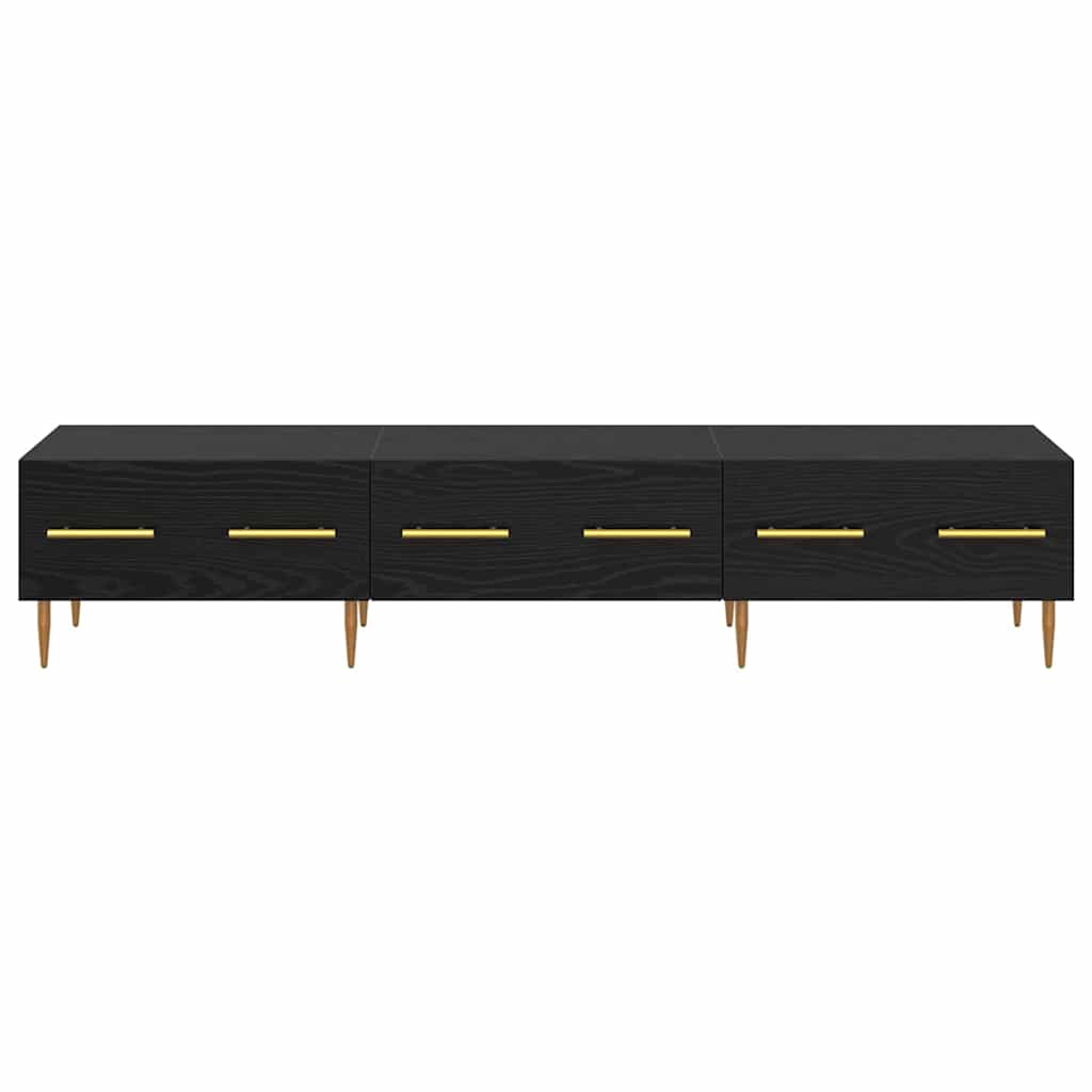 TV-skab 150 x 36 x 30 cm Sort eg Konstrueret træ