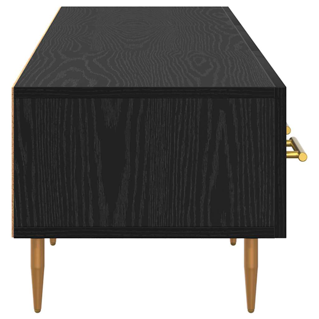 TV-skab 150 x 36 x 30 cm Sort eg Konstrueret træ