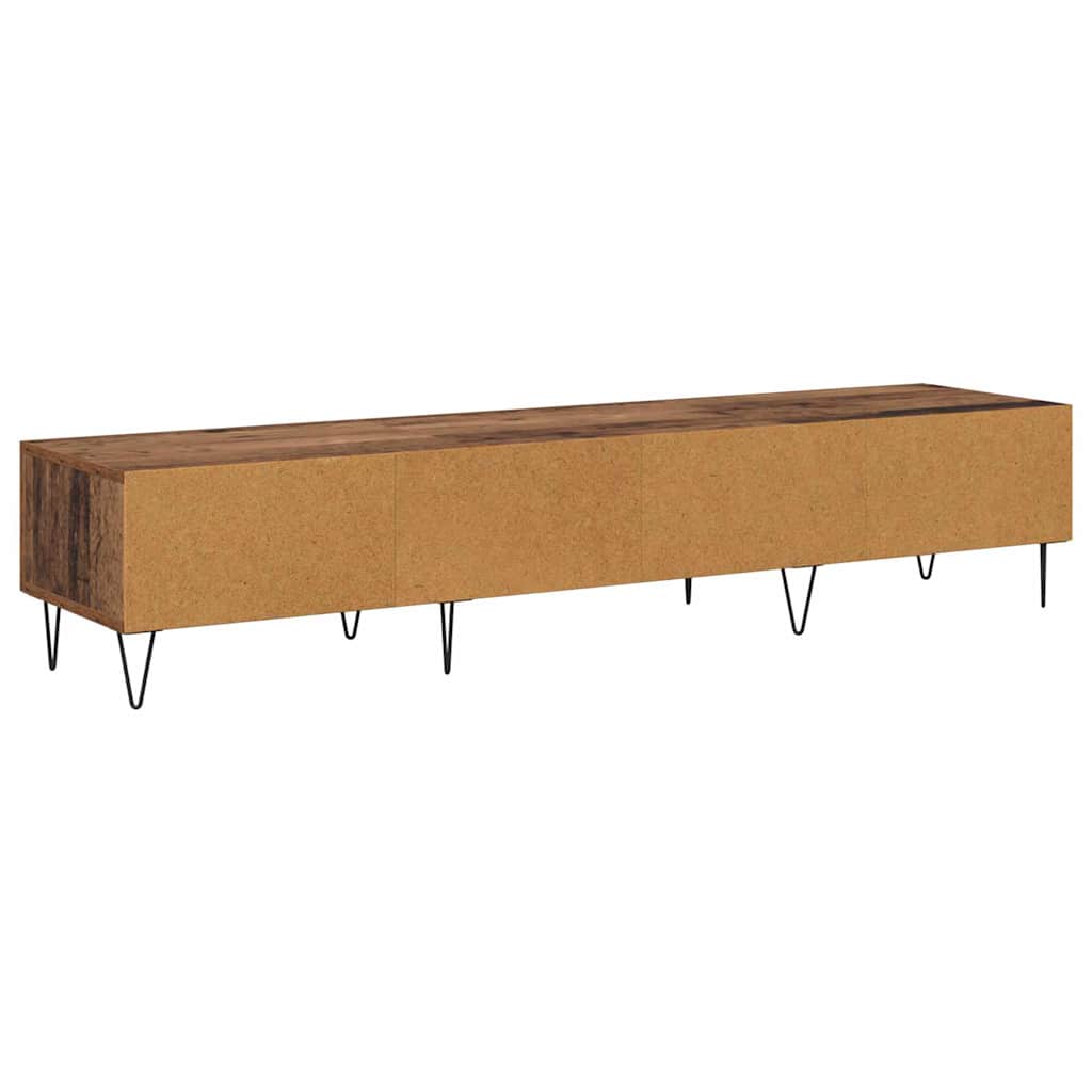 TV-skab 150 x 36 x 30 cm Gammelt træ Konstrueret træ