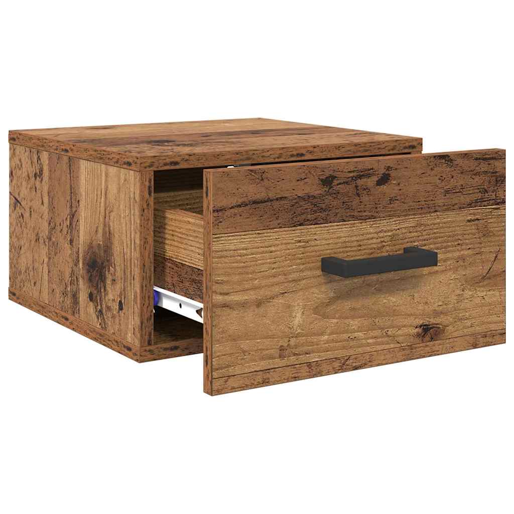 Natskab Gammelt træ 35 x 35 x 20 cm Konstrueret træ