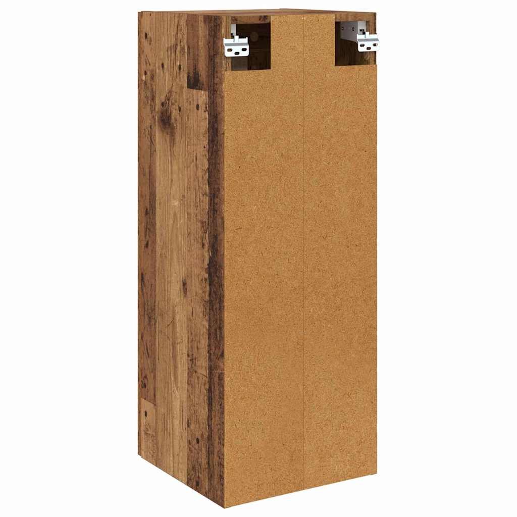Vægskab Gammelt træ 34,5 x 34 x 90 cm Konstrueret træ