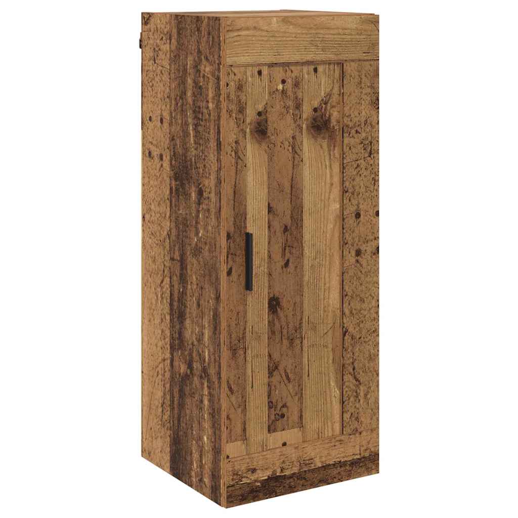 Vægskab Gammelt træ 34,5 x 34 x 90 cm Konstrueret træ