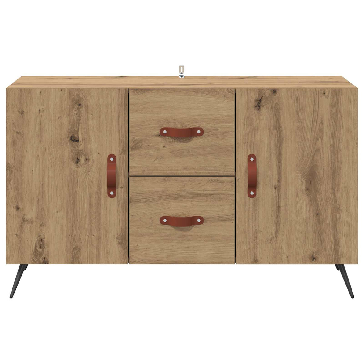 Sideboard Artisan Egetræ 100 x 36 x 60 cm Konstrueret træ