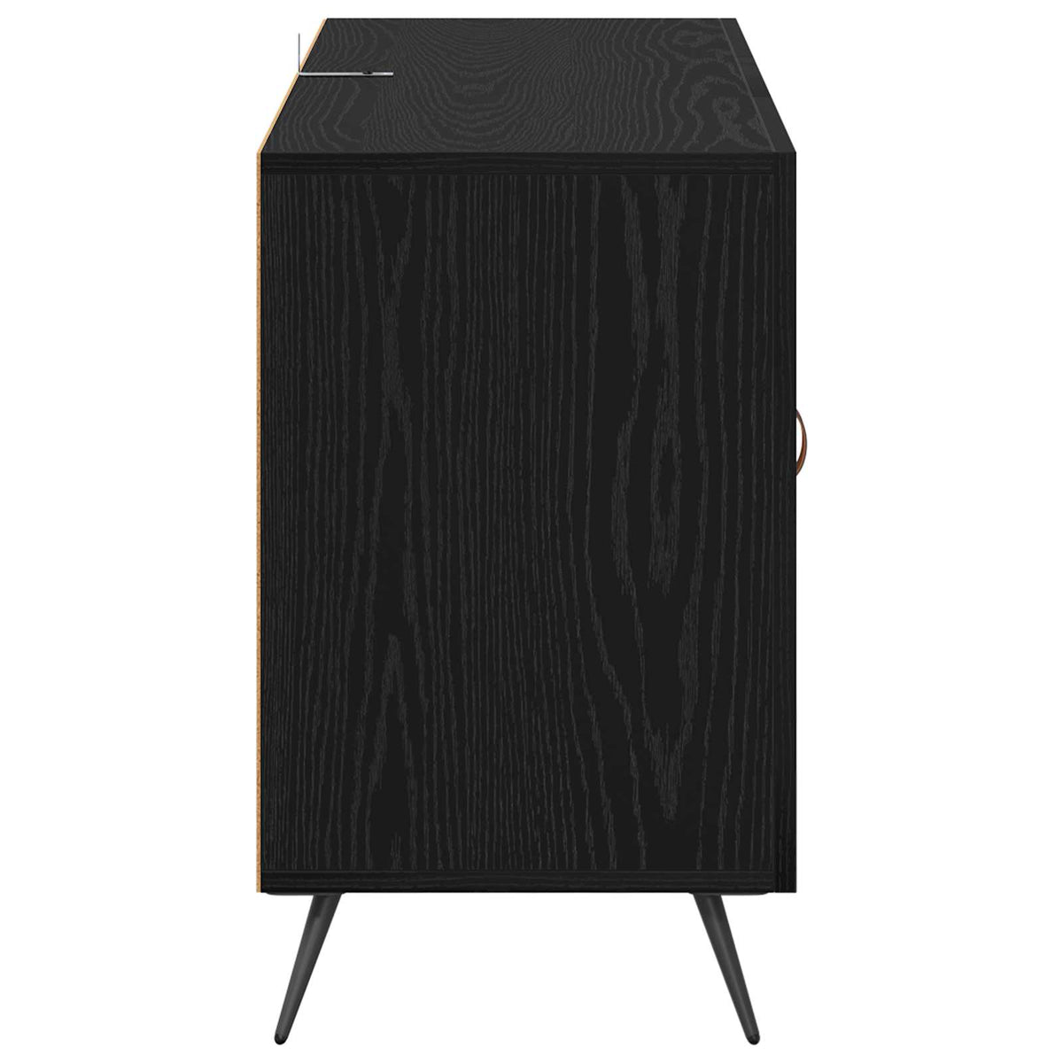 Sideboard Sort eg 100 x 36 x 60 cm Konstrueret træ