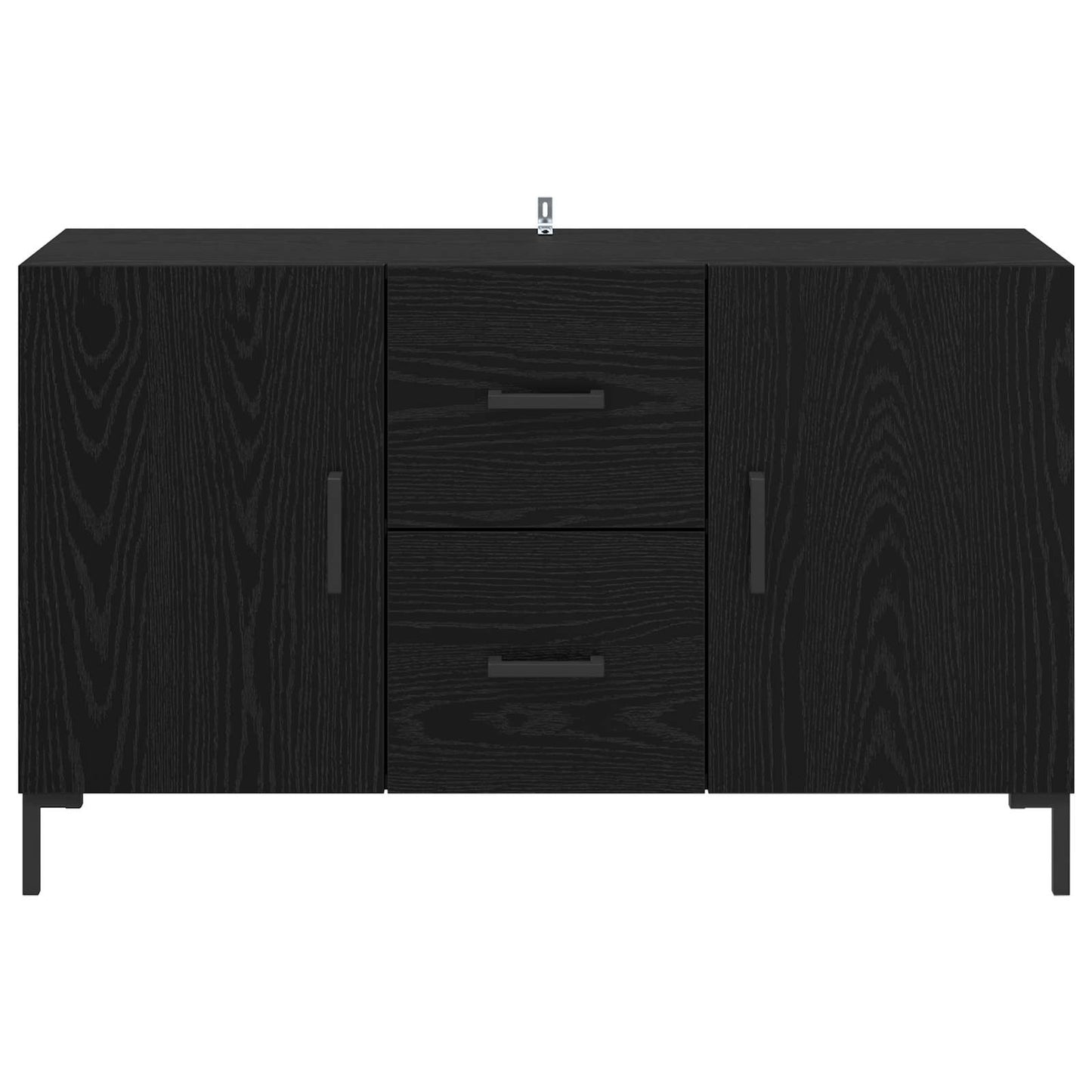 Sideboard Sort eg 100 x 36 x 60 cm Konstrueret træ